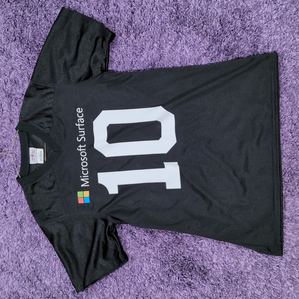 Rare Microsoft Surface #10 Polyester Mesh Jersey